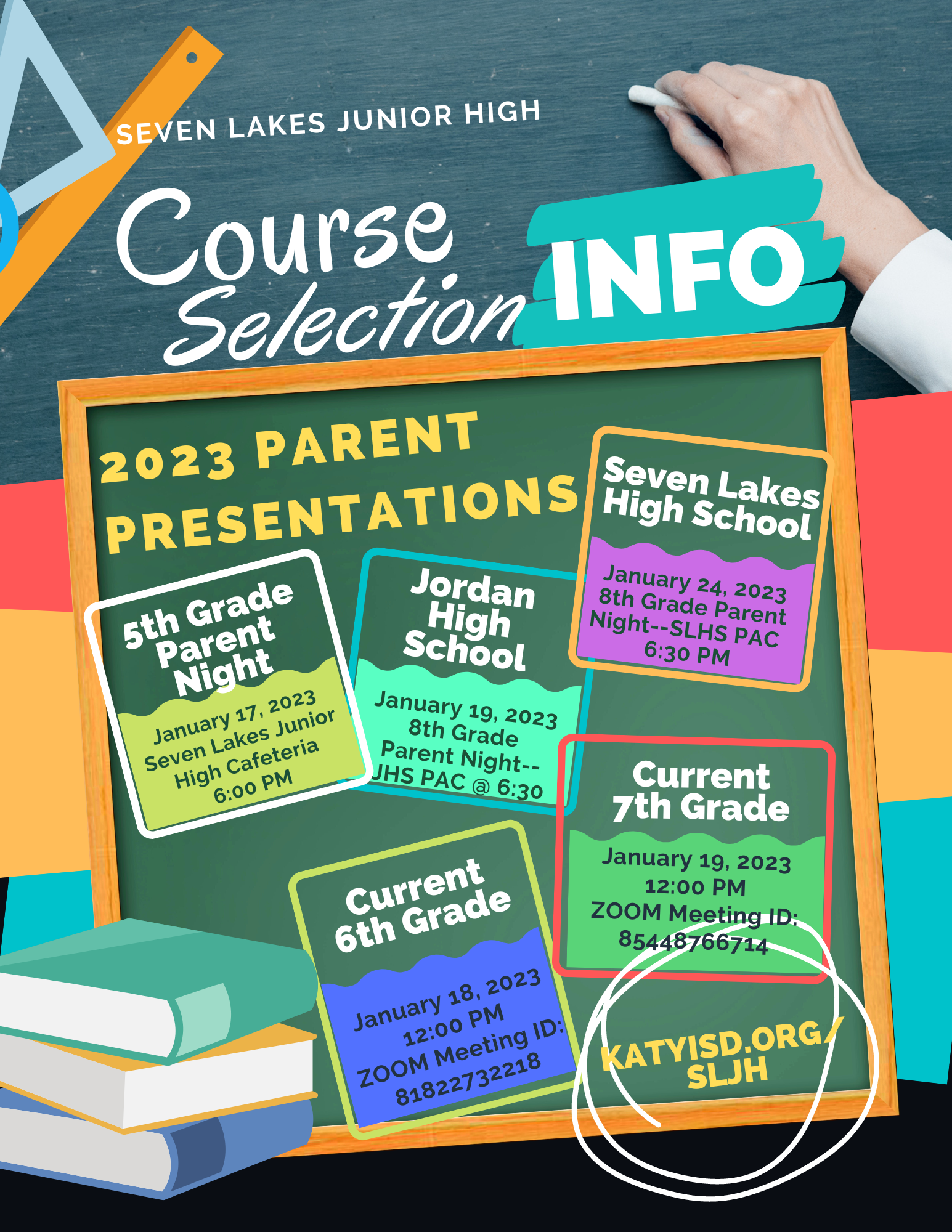 Course Selection Presentation Info